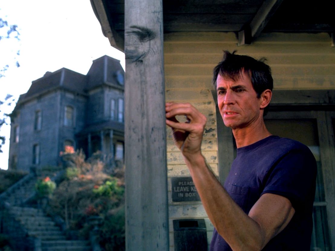 Anthony Perkins as Norman Bates - a return to the Bates motel after 22 years in Psycho II (1983)