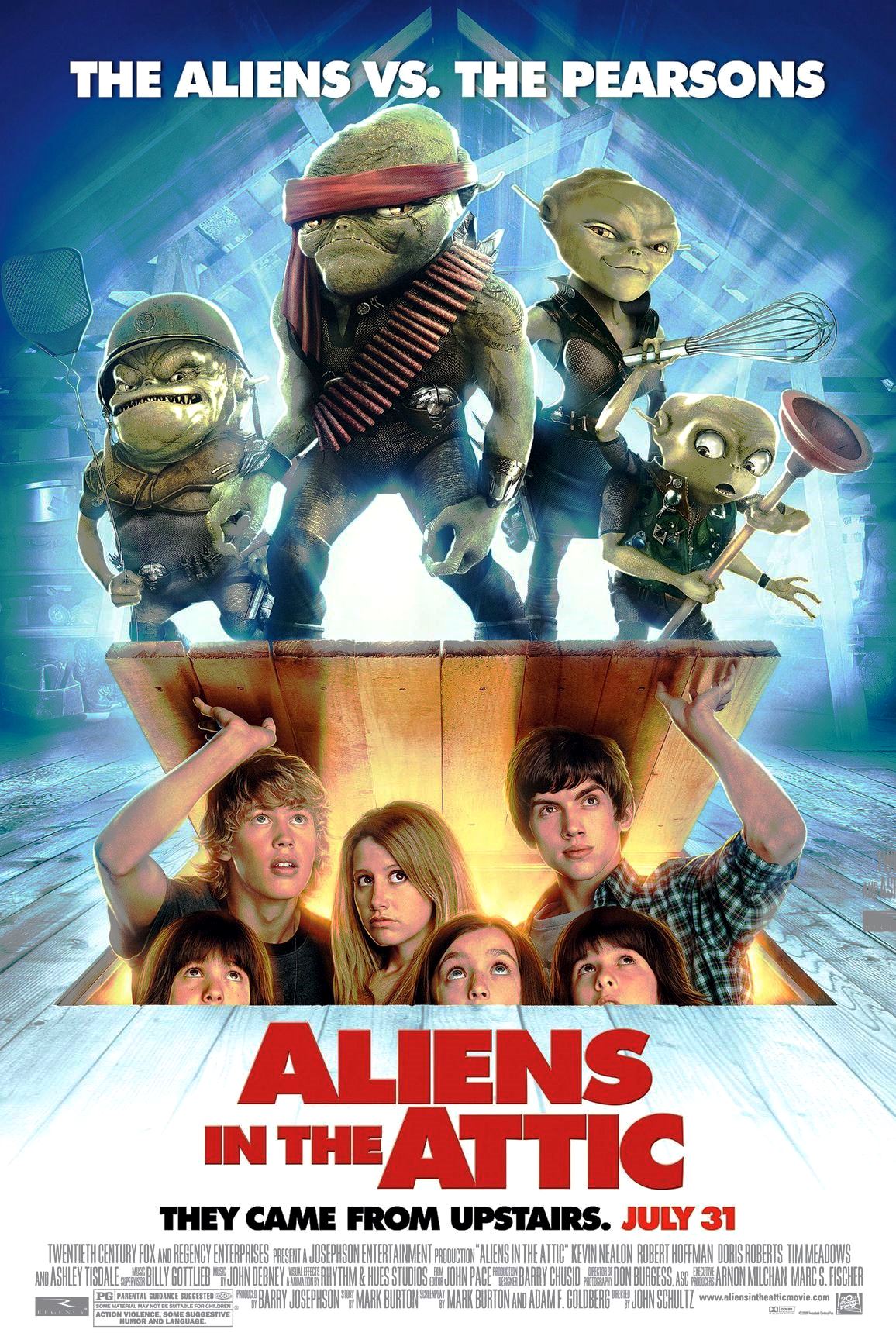 Aliens in the Attic (2009) - Moria