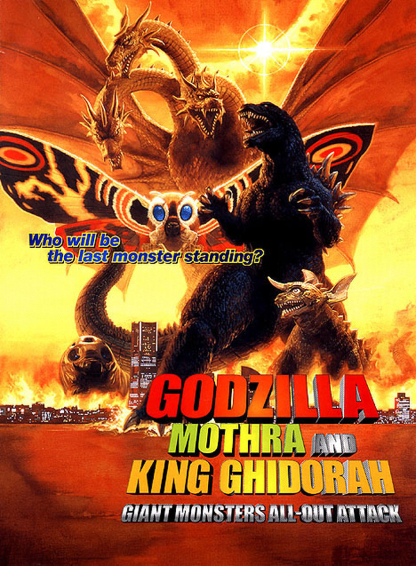 Godzilla Mothra And King Ghidorah: Giant Monsters All-Out Attack (2001 ...