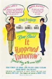 It Happened Tomorrow (1944) poster