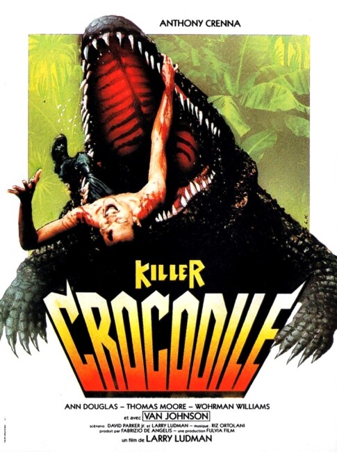 Killer Crocodile (1989) poster