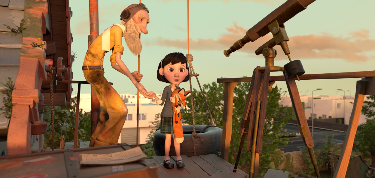 The Aviator and The Little Girl in The Little Prince (2015)