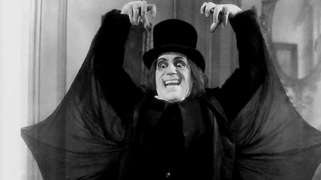 Lon Chaney as the vampire in London After Midnight (1927)