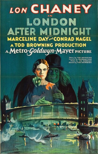 London After Midnight (1927) poster