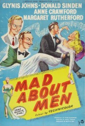 Mad About Men (1954) poster