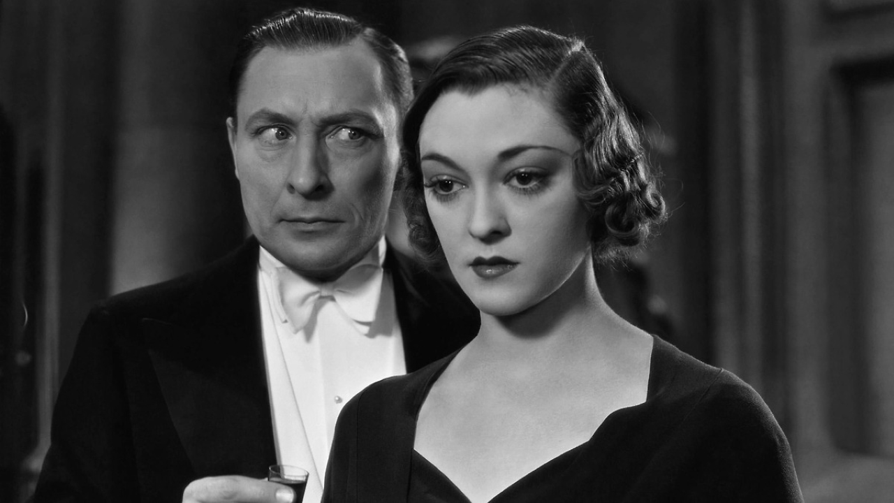 Lionel Atwill and wife Kathleen Burke in Murders in the Zoo (1933)