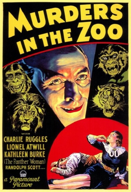 Murders in the Zoo (1933) poster