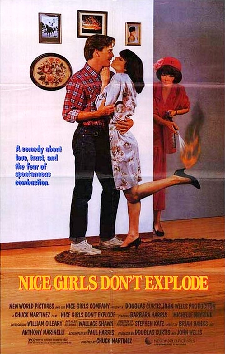 Nice Girls Don T Explode 1987 Moria   Nice Girls Dont Explode 1987 Poster 