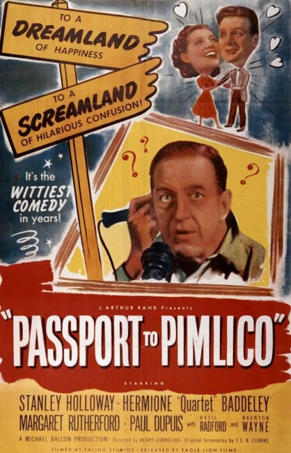 Passport to Pimlico (1949) poster