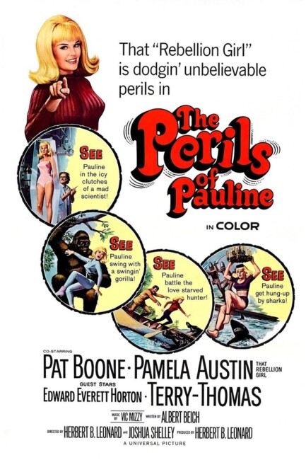 The Perils of Pauline (1967) poster