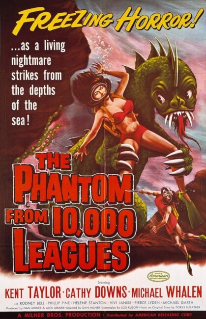 The Phantom from 10,000 Leagues (1955) poster