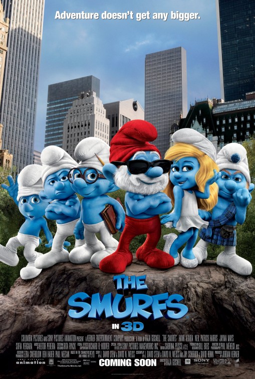 Smurfs Movie Toys Gargamel's Laboratory Smurfs in the City 2-in-1 Adventure  Playset