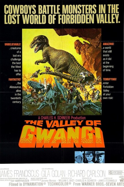 The Valley of Gwangi (1969) poster