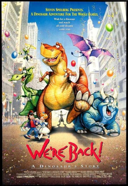 We're Back! A Dinosaur's Story (1993) poster