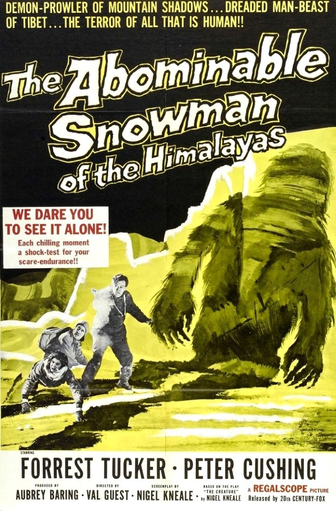 The Abominable Snowman (1957) poster