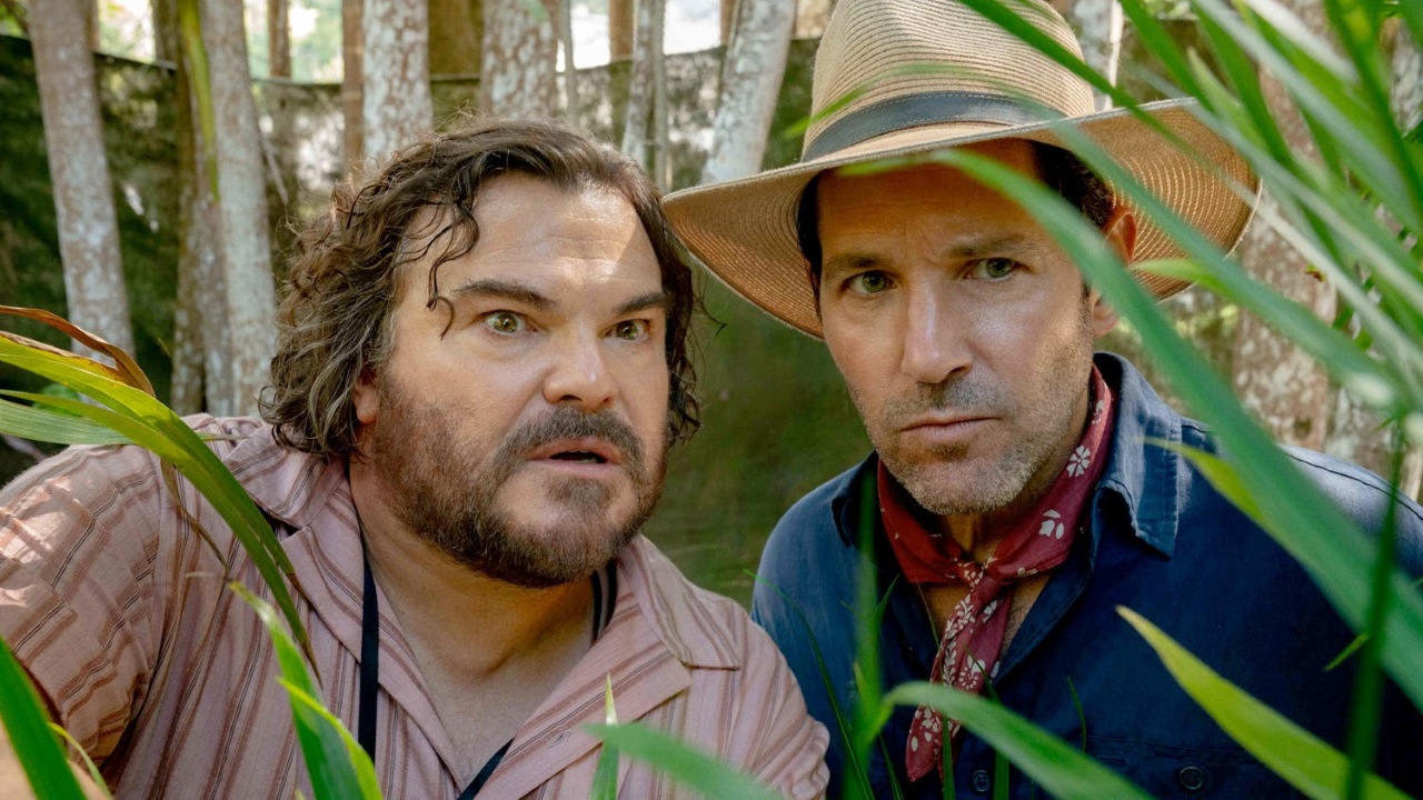 Jack Black and Paul Rudd in Anaconda (2025)