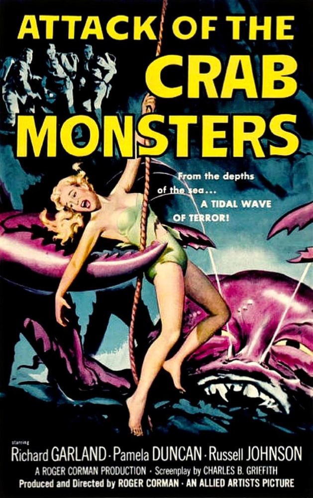 Attack of the Crab Monsters (1957) poster