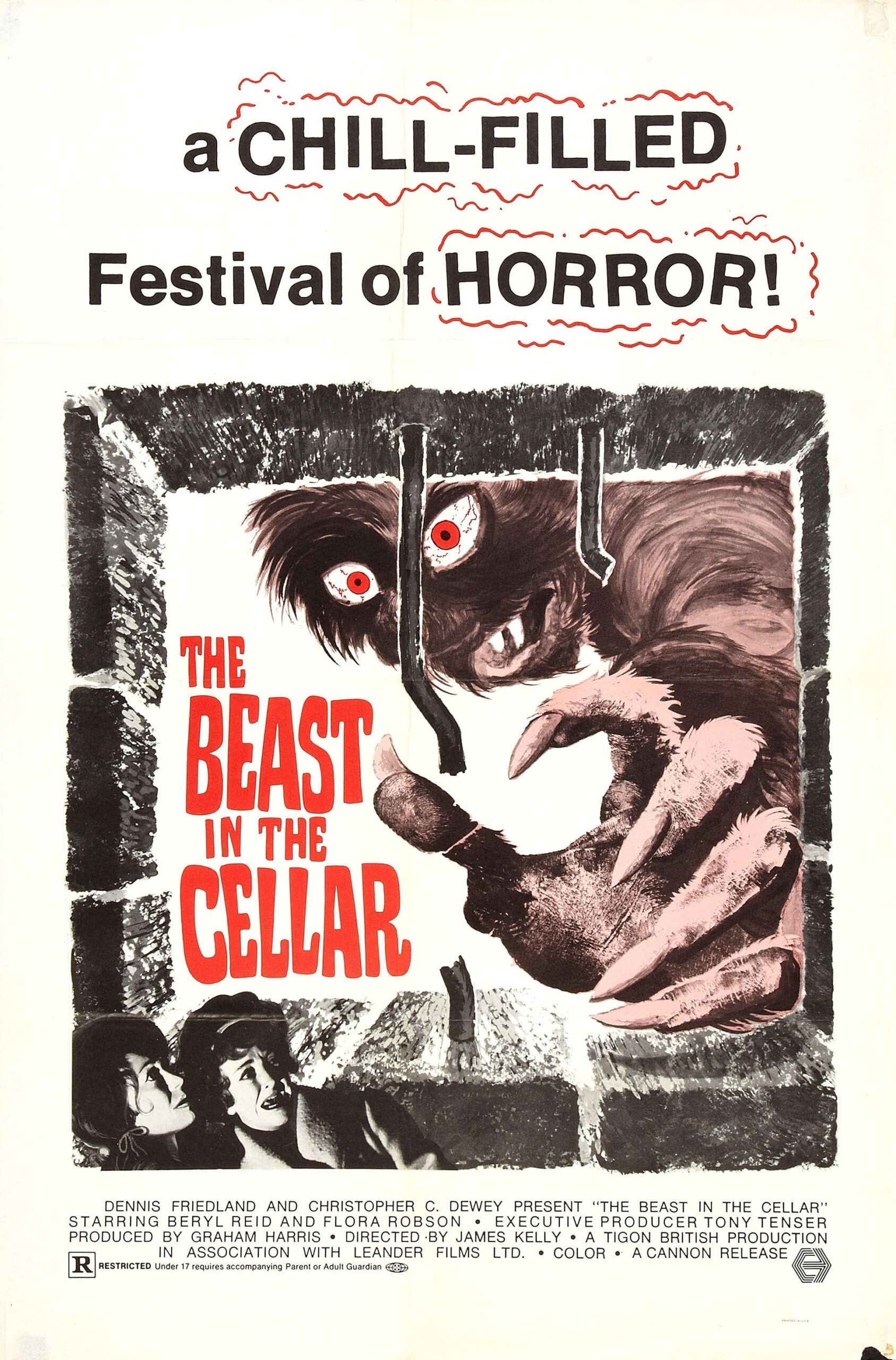 The Beast in the Cellar (1970) poster