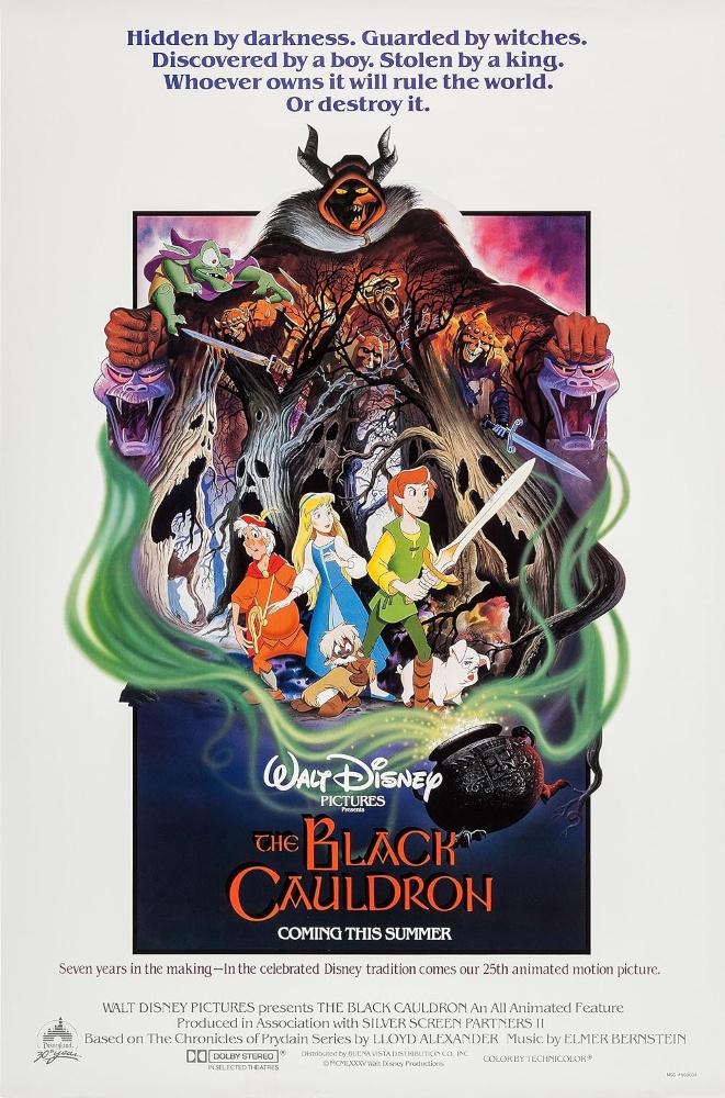 The Black Cauldron (1985) poster