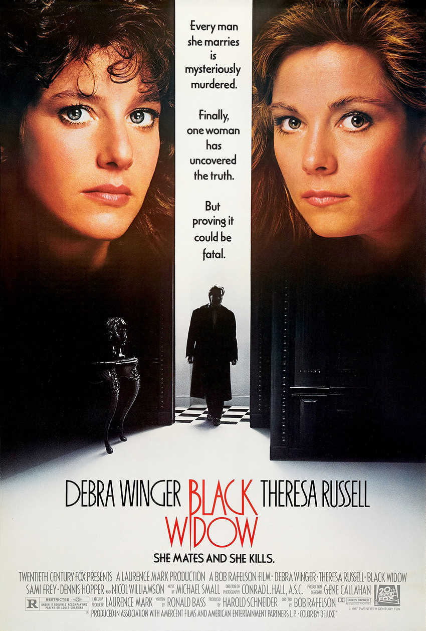 Black Widow (1987) poster