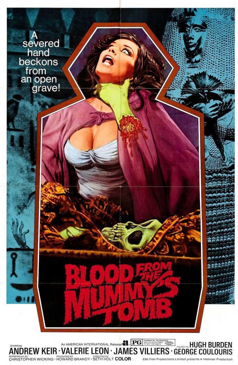Blood from the Mummy's Tomb (1971) poster
