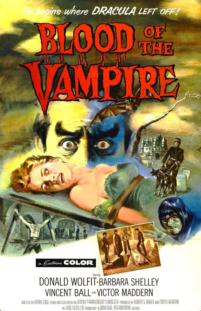 Blood of the Vampire (1958) poster