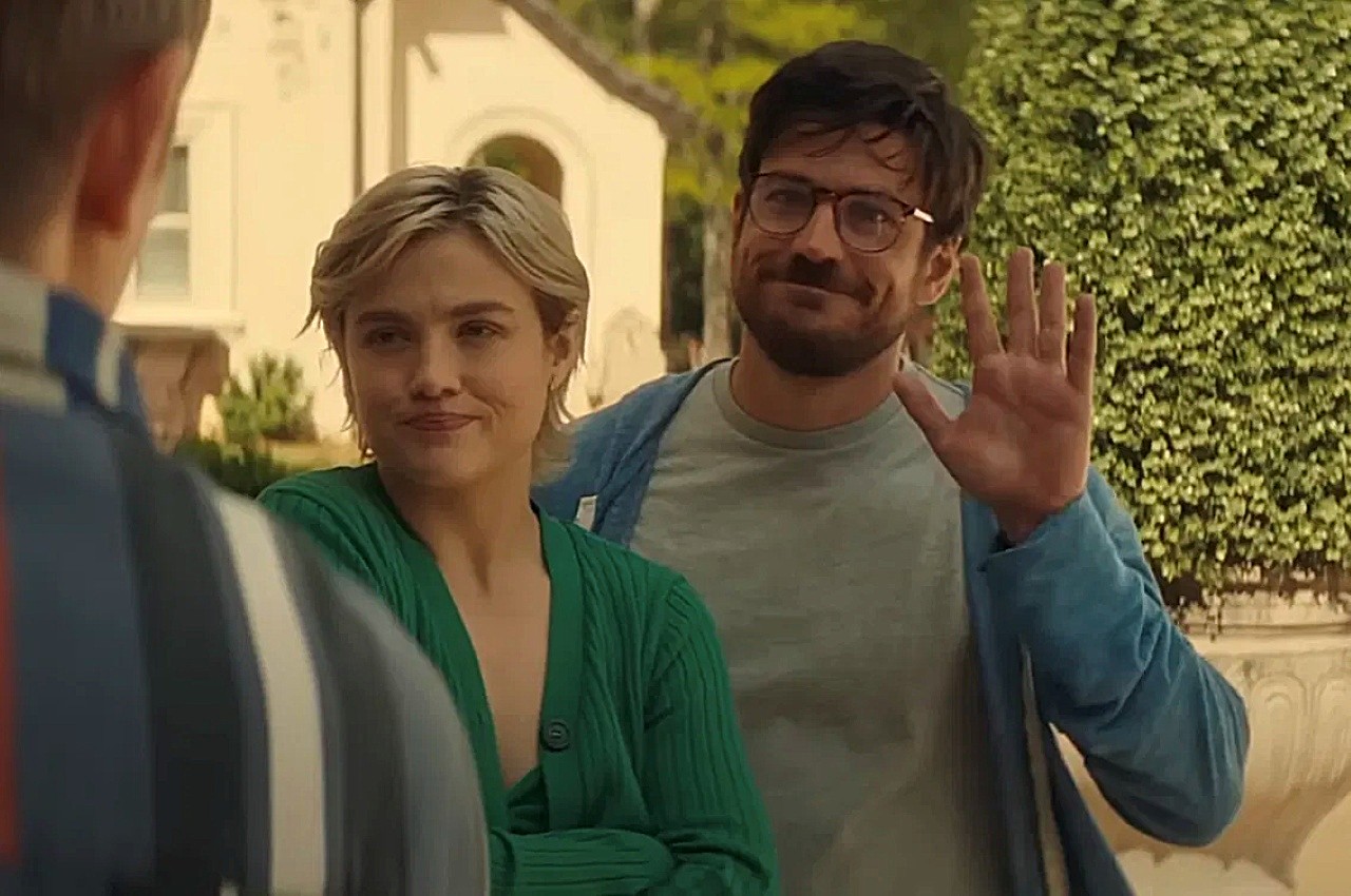 Maddie Hasson and Marco Pigossi in Bone Lake (2025)