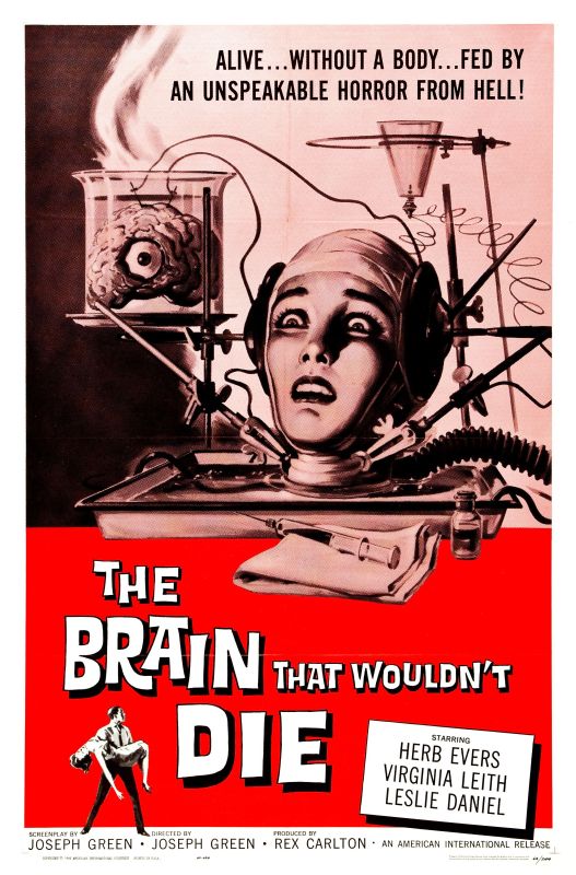 The Brain That Wouldn't Die (1962) poster