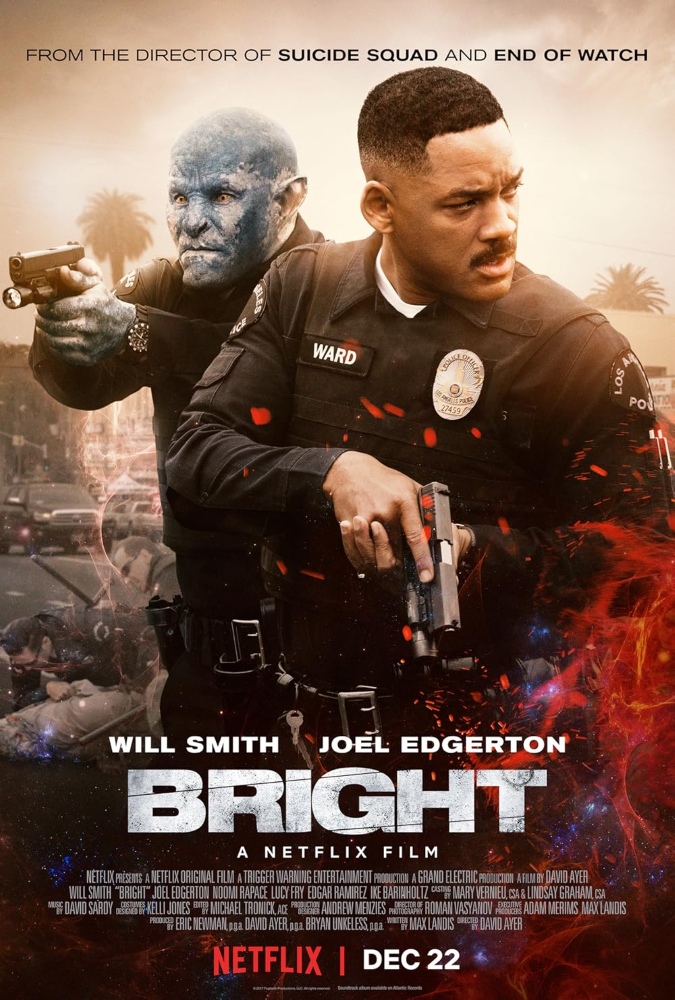 Bright (2017) poster