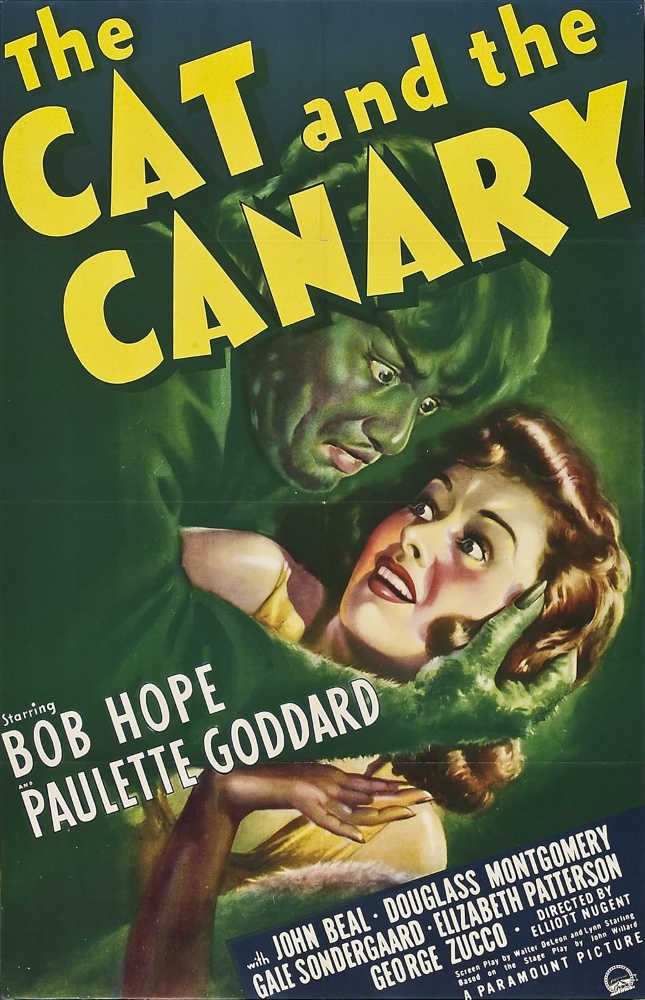 The Cat and the Canary (1939) poster