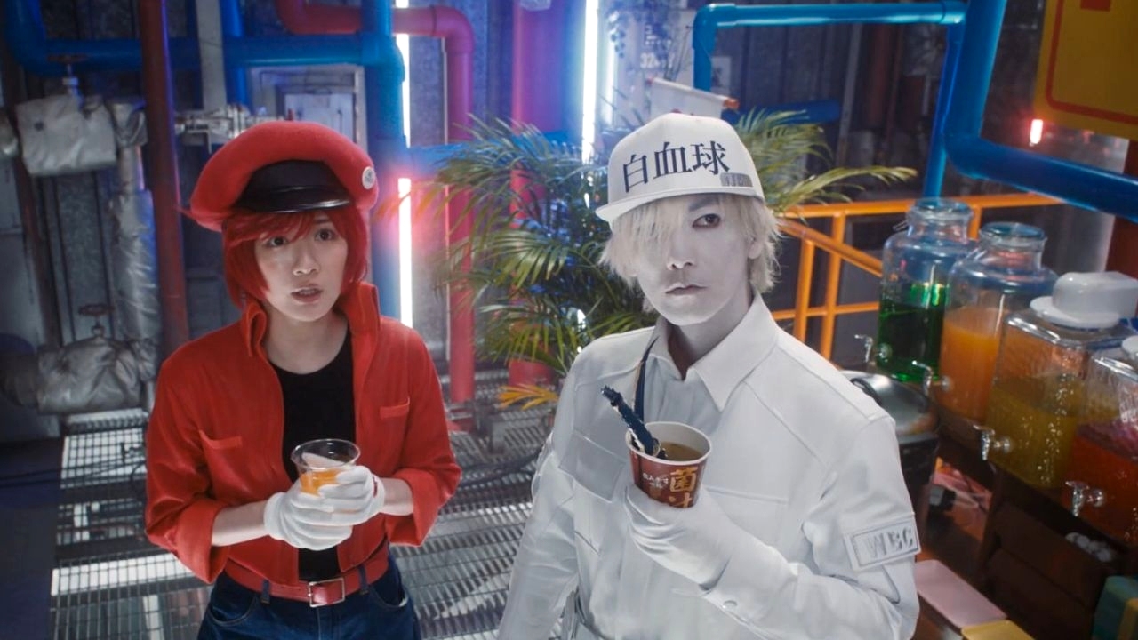 Mei Nagano and Takeru Satoh in Cells At Work (2024)