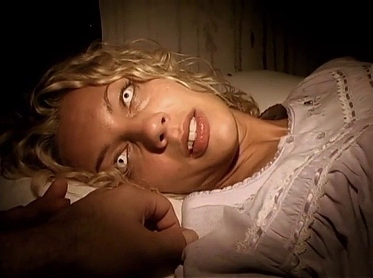 The possessed Dara Wedel in Chronicles of an Exorcism (2008)