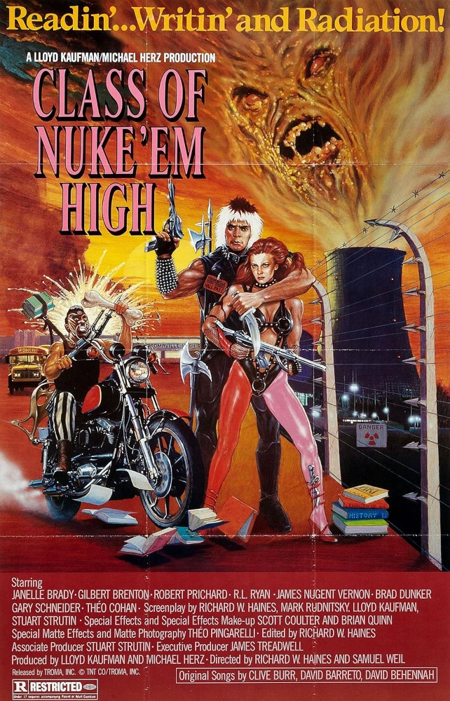 Class of Nuke 'Em High (1986) poster
