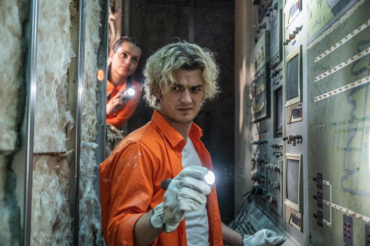 Joe Keery and Georgina Campbell in Cold Storage (2026)