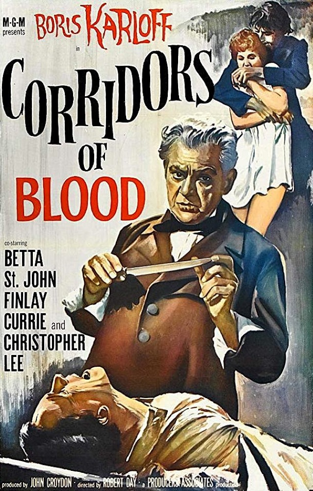 Corridors of Blood (1958) poster
