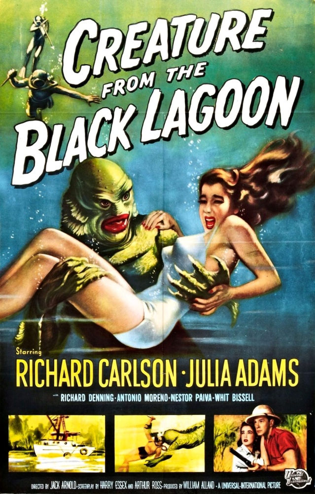 The Creature from the Black Lagoon (1954) poster