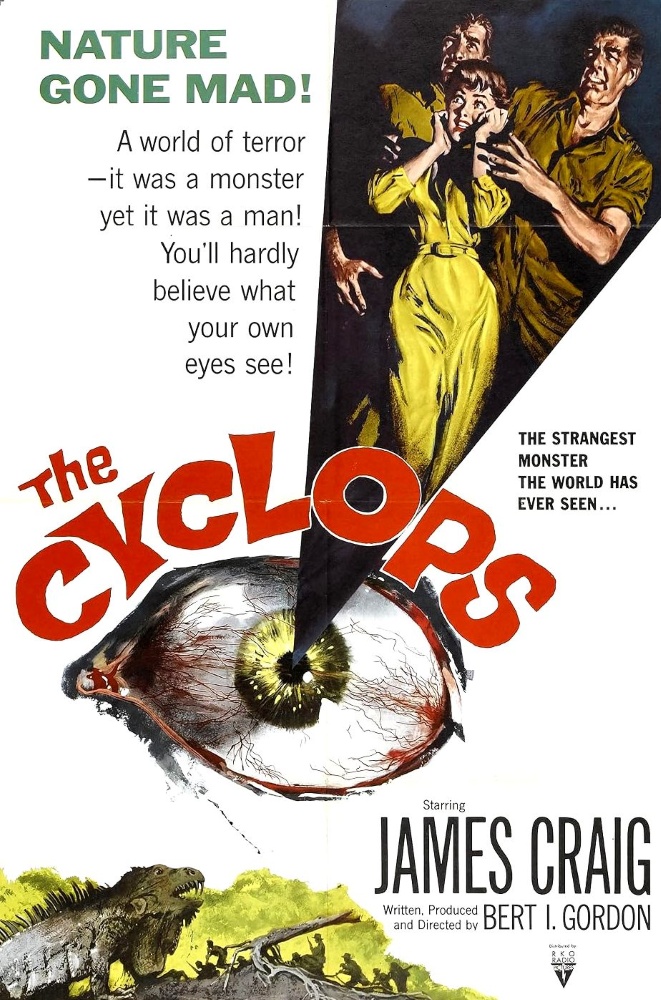 The Cyclops (1957) poster