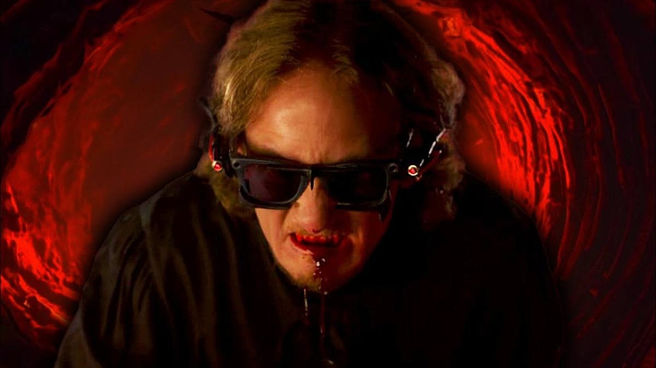 Sean Ohlman as the livestream vampire Arturo Valenor in Death Streamer (2024)