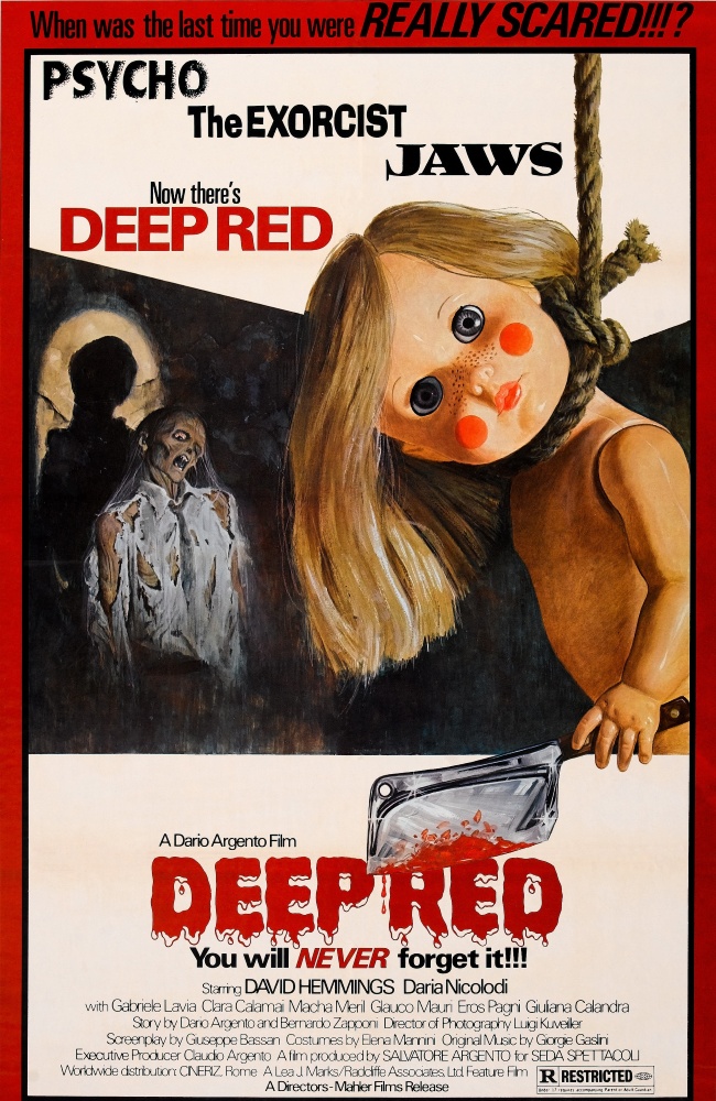 Deep Red (1976) poster