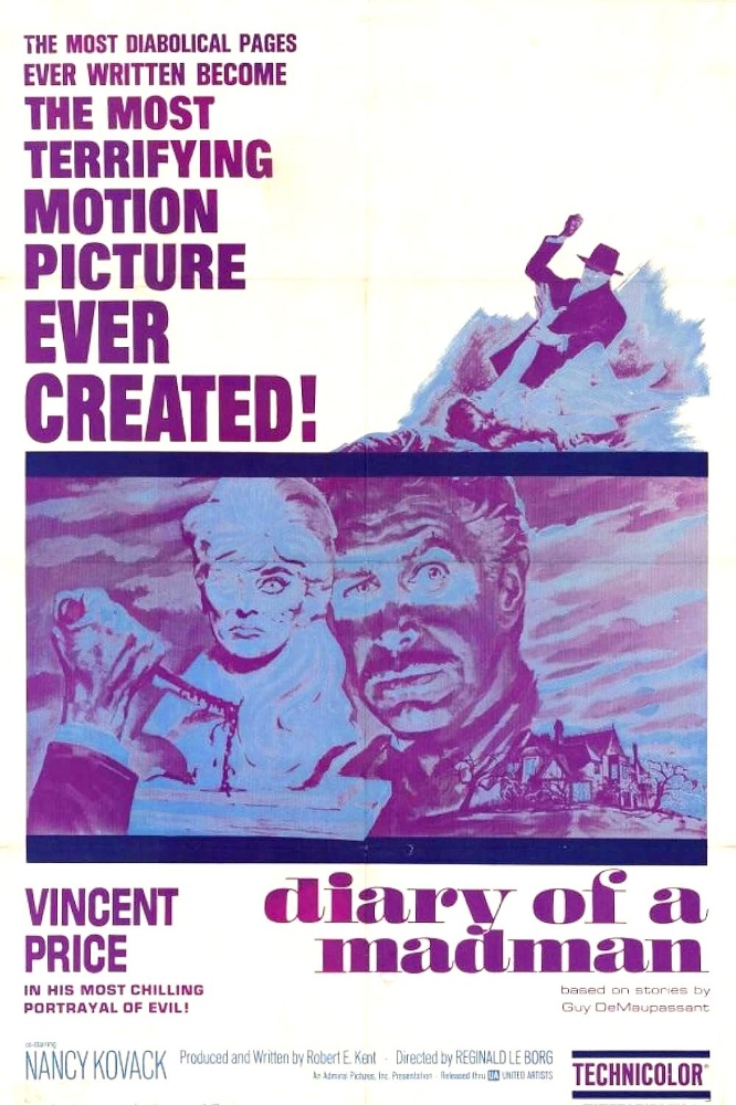Diary of a Madman (1963) poster