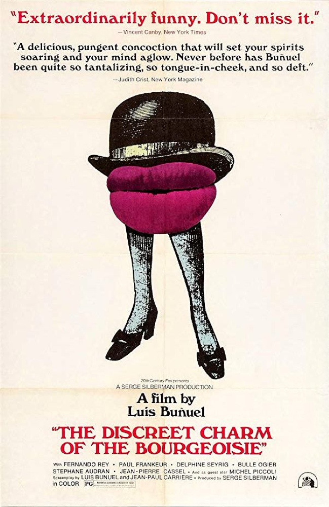 The Discreet Charm of the Bourgeoisie (1972) poster