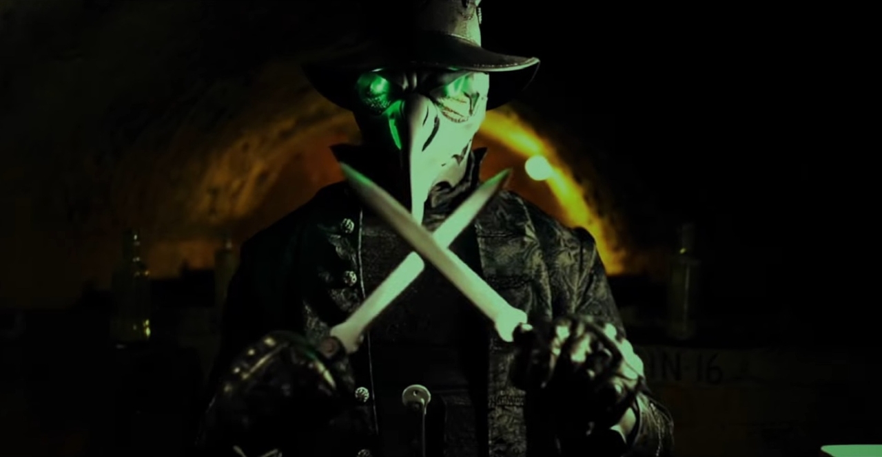 The plague doctor in Doctor Plague (2026)
