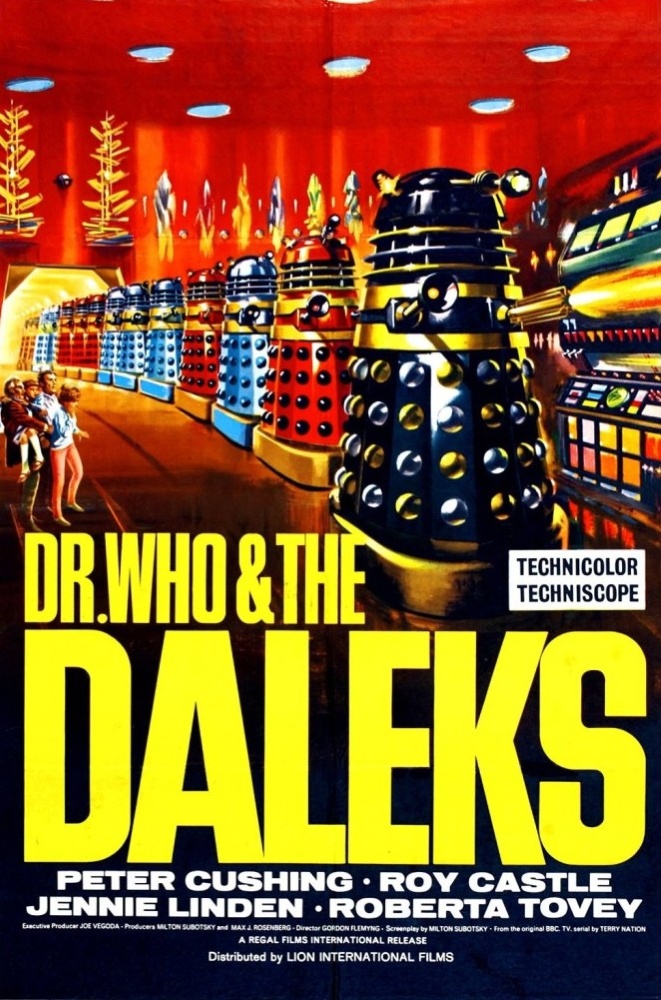 Dr Who and the Daleks (1965) poster