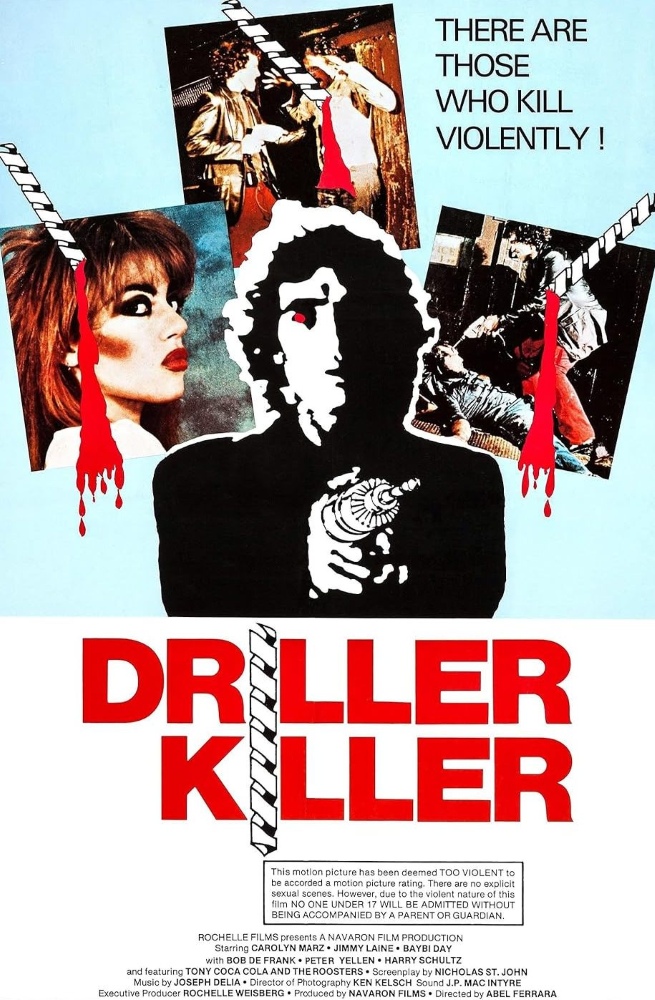 The Driller Killer (1979) poster