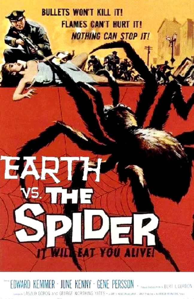 Earth vs the Spider (1958) poster