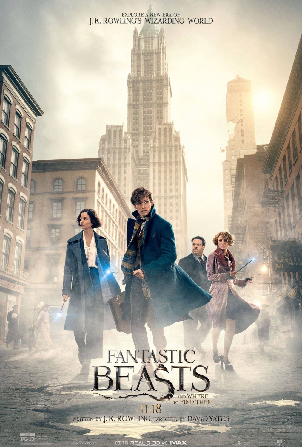 Fantastic Beasts and Where to Find Them (2016) poster