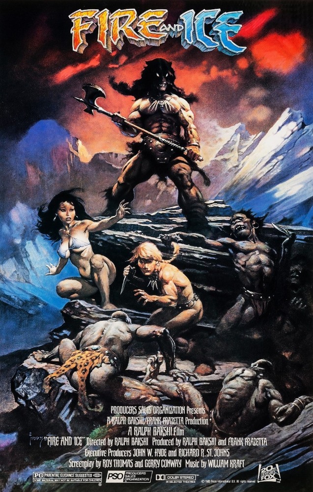 Fire and Ice (1983) poster