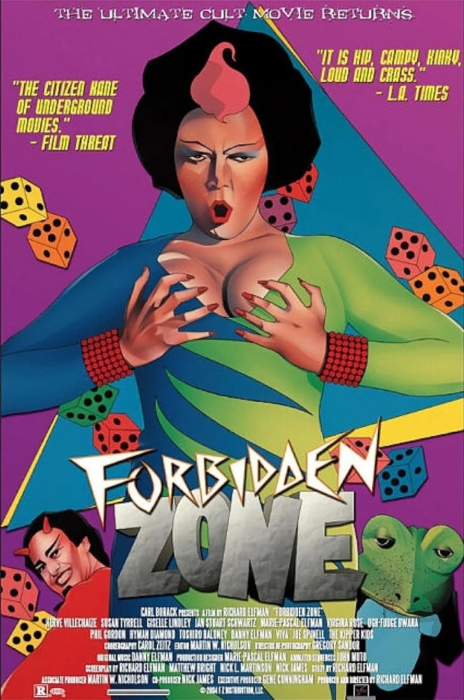 Forbidden Zone (1982) poster