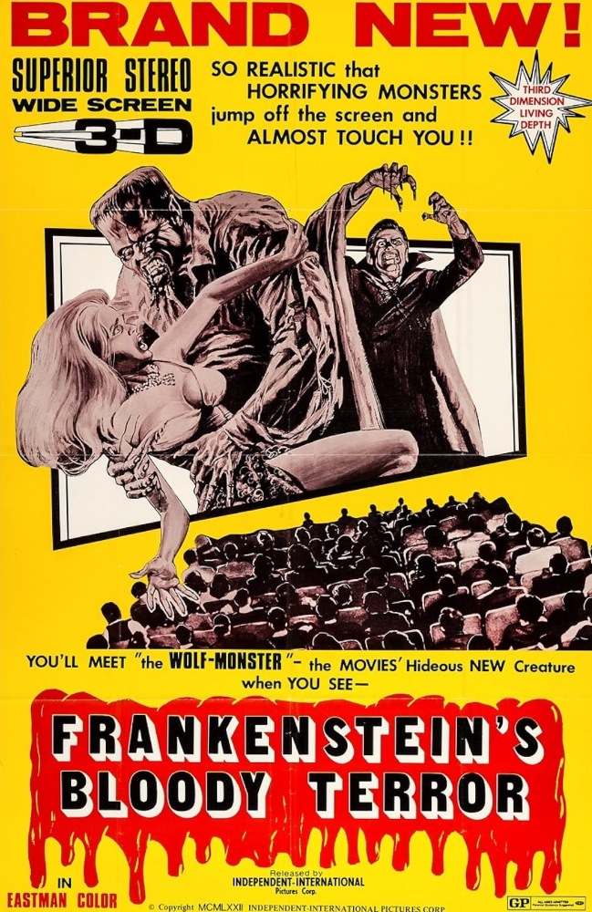 Frankenstein's Bloody Terror (1968) poster