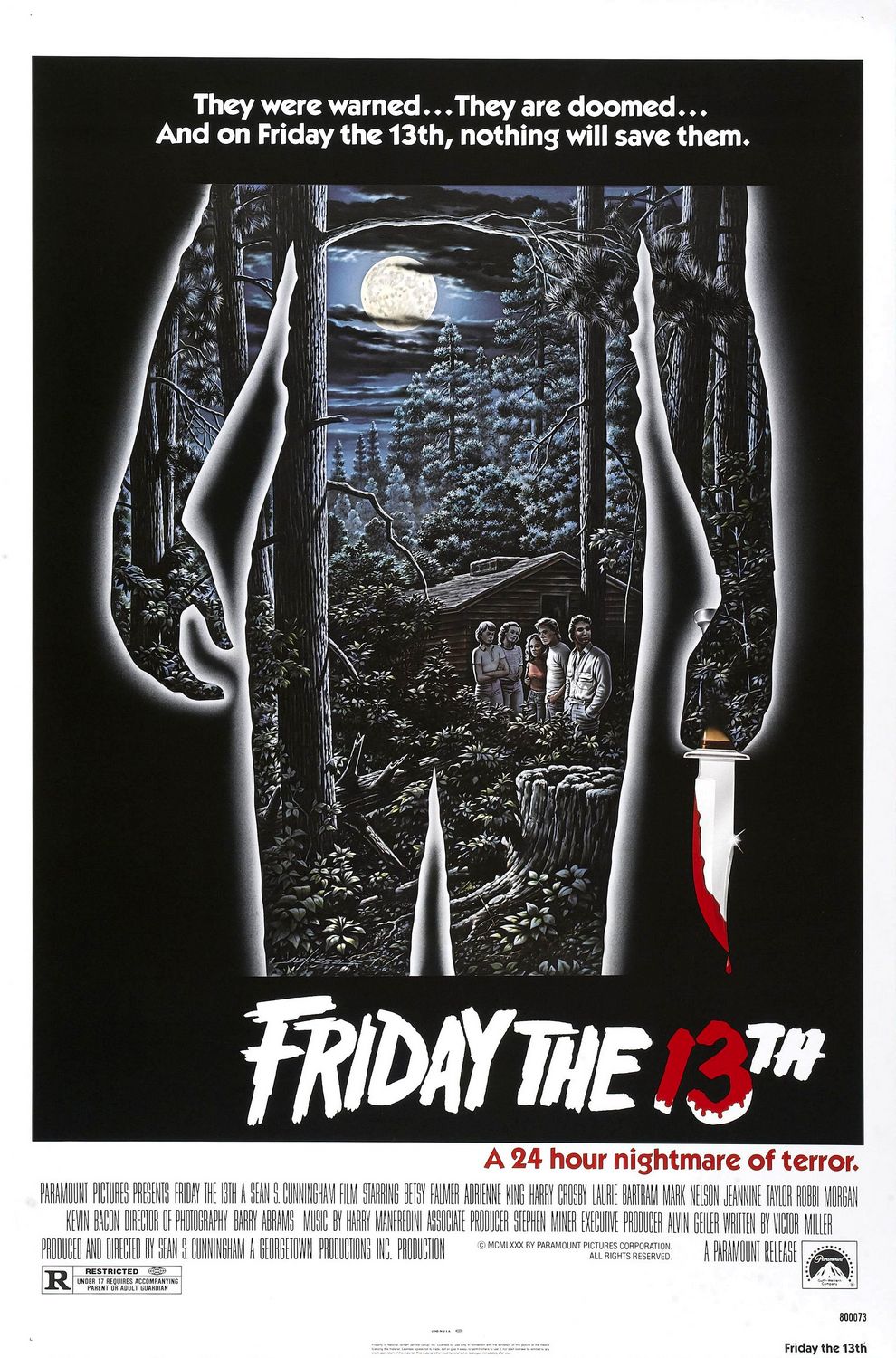 Friday the 13th (1980) poster